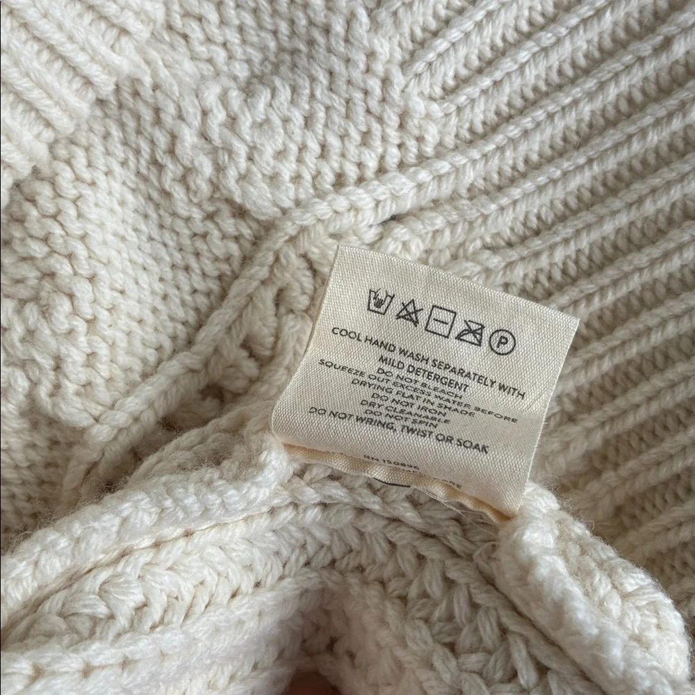 NWT Spell Nomadic Knit Jumper in Cloud size large - Picture 11 of 11